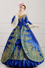 Blue Renaissance Dress